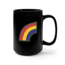 Load image into Gallery viewer, Black Mug 15oz - SSI - 42nd Infantry Division X 300
