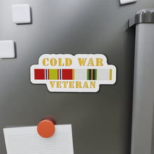 Load image into Gallery viewer, Die-Cut Magnets - Army - Cold War Veteran w COLD SVC
