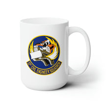 Load image into Gallery viewer, White Ceramic Mug 15oz - USAF - 23d Civil Engineer Squadron wo Txt
