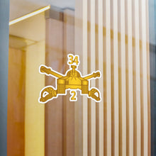 Load image into Gallery viewer, Kiss-Cut Vinyl Decals - Army - 2nd Bn 34th Armor - Armor Branch wo Txt
