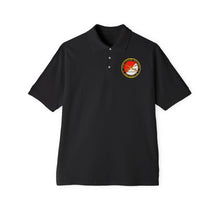 Load image into Gallery viewer, Men's Piqué Polo - 10th Cavalry Regiment - Fort Supply, OK - Buffalo Soldiers w Cav Branch
