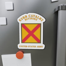 Load image into Gallery viewer, Die-Cut Magnets - Army - SSI - 63rd Cavalry Division - US Army X 300
