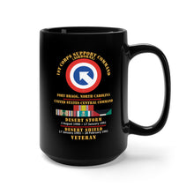 Load image into Gallery viewer, Black Mug 15oz - 1st Corps Support Command (COSCOM)  - US CENCOM - Desert Storm, Desert Shield Veteran X 300
