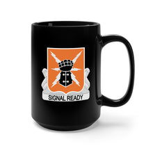 Load image into Gallery viewer, Black Mug 15oz - Army - 38th Signal Battalion - DUI wo Txt X 300
