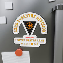 Load image into Gallery viewer, Die-Cut Magnets - Army - SSI - 83rd Infantry Division - Thunderbolt - US Army Veteran X 300
