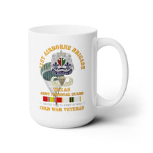 Load image into Gallery viewer, White Mug 15oz -   Army - 1st Missile Bn,  81st Artillery - Ft Sill OK w COLD SVC X 300
