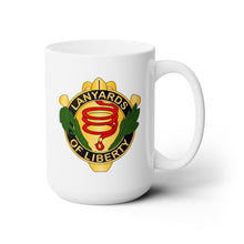 Load image into Gallery viewer, White Mug 15oz - Army - 54th Artillery Group wo Txt
