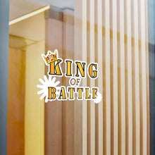 Load image into Gallery viewer, Kiss-Cut Vinyl Decals - Army - Artillery - King of Battle w Crown - Center X 300
