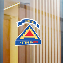 Load image into Gallery viewer, Kiss-Cut Vinyl Decals - Army - 7th United States Army  w 7 Steps Hell w Scroll X 300
