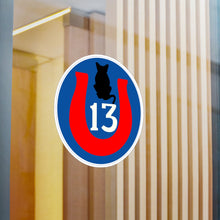 Load image into Gallery viewer, Kiss-Cut Vinyl Decals - Army - 13th Infantry Division - Black Cat wo Txt

