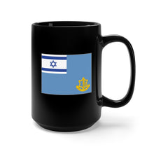Load image into Gallery viewer, Black Mug 15oz - Flag of the Israel Defense Forces X 300
