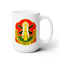 Load image into Gallery viewer, White Mug 15oz - Army - 56th Field Artillery Command - DUI wo txt
