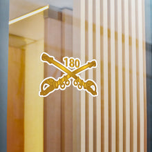 Load image into Gallery viewer, Kiss-Cut Vinyl Decals - Army - 180th Cavalry Regiment Branch wo Txt X 300
