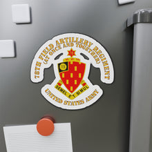 Load image into Gallery viewer, Die-Cut Magnets - Army - 78th Field Artillery Regiment - At Once and Together
