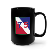 Load image into Gallery viewer, Black Mug 15oz - SSI - 75th Infantry Division X 300
