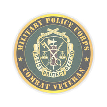 Load image into Gallery viewer, Kiss - Cut Stickers - Army - Military Police Corps Regimental Crest - Combat Veteran X 300
