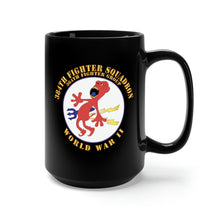 Load image into Gallery viewer, Black Mug 15oz - 384th Fighter Squadron - 364th Fighter Group - WWII X 300
