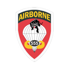 Load image into Gallery viewer, Kiss-Cut Stickers - Army - 555th Parachute Infantry Battalion wo Txt X 300
