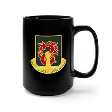 Load image into Gallery viewer, Black Mug 15oz - DUI - 504th Military Police Battalion wo txt
