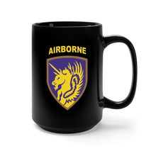 Load image into Gallery viewer, Black Mug 15oz - SSI - 13th Airborne Division X 300
