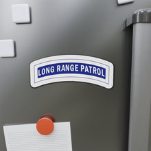 Load image into Gallery viewer, Die-Cut Magnets - Army - Tab - Long Range Patrol - Blue - White
