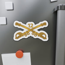 Load image into Gallery viewer, Die-Cut Magnets - Army - 12th Cavalry Branch wo Txt X 300
