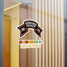 Load image into Gallery viewer, Kiss-Cut Vinyl Decals - SOF - N Company Scroll - Vietnam Veteran w VN SVC X 300
