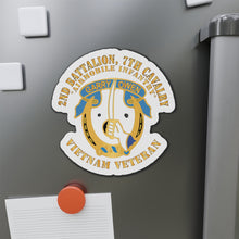 Load image into Gallery viewer, Die-Cut Magnets -SSI - Army - 2nd Battalion, 7th Cavalry - Vietnam Veteran X 300
