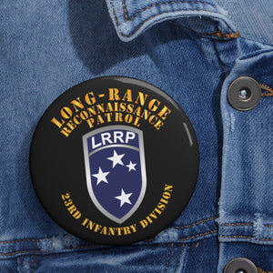 Custom Pin Buttons - SOF - 23rd ID - LRRP