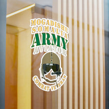 Load image into Gallery viewer, Kiss-Cut Vinyl Decals - Army - ARMY -  Aviator - Mogadishu, Somalia- Combat Vet X 300
