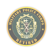 Load image into Gallery viewer, Kiss - Cut Stickers - Army - Military Police Corps Regimental Crest - Retired X 300
