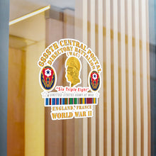 Load image into Gallery viewer, Kiss-Cut Vinyl Decals - Army - 6888th Central Postal Directory Battalion - WWII w EU SVC
