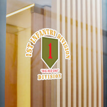 Load image into Gallery viewer, Kiss-Cut Vinyl Decals - SSI - 1st Infantry Division - Big Red One X 300

