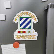 Load image into Gallery viewer, Die-Cut Magnets - 3rd ID - Germany w Cold War SVC
