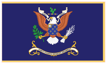 Load image into Gallery viewer, Rectangle Flags - Army - Regimental Colors - 34th Infantry Regiment - Always Forward
