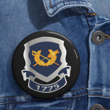 Load image into Gallery viewer, Custom Pin Buttons - Jag Corps Crest wo Txt w DS X 300
