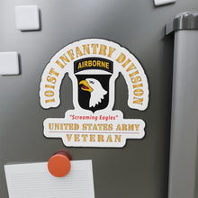Load image into Gallery viewer, Die-Cut Magnets - Army - SSI - 101st Airborne Division - Screaming Eagles - US Army Veteran X 300
