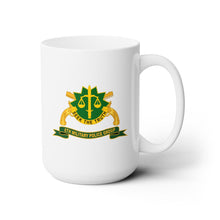 Load image into Gallery viewer, White Mug 15oz -Army - 6th Military Police Group w Br - Ribbon
