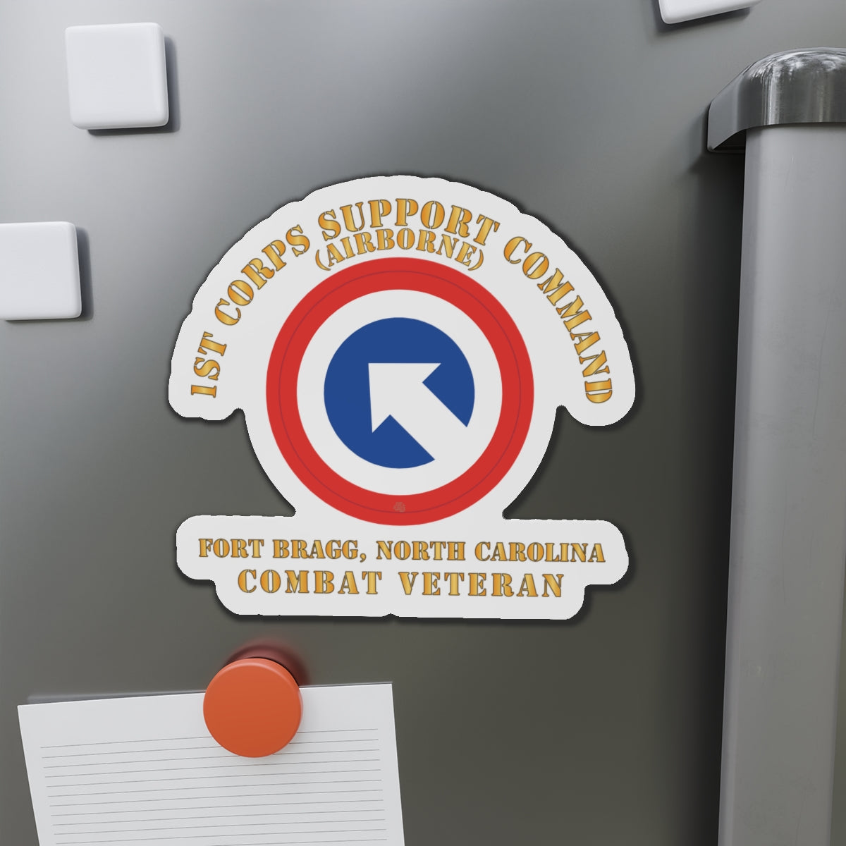 Die-Cut Magnets - Army - 1st Corps Support Command (COSCOM) - FBNC - C ...