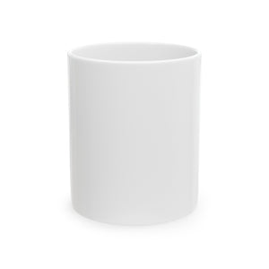 Black and White Ceramic Mug (11oz, 15oz) - Plain Blank Mug