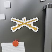 Load image into Gallery viewer, Die-Cut Magnets -SSI -Army - 1st Infantry Regiment Branch - wo Txt X 300
