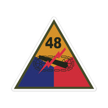 Load image into Gallery viewer, Kiss-Cut Stickers - SSI - 48th Armored Division X 300
