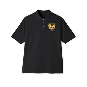 Men's Piqué Polo - Emblem - Warrant Officer - WO1 - Veteran