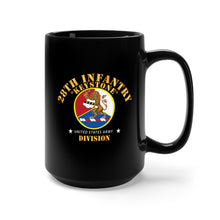 Load image into Gallery viewer, Black Mug 15oz - Army - 28th Infantry Division - Keystone - DUI wo Stars X 300

