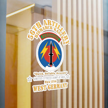 Load image into Gallery viewer, Kiss-Cut Vinyl Decals - Army - 56th Artillery Command - Pershing - Bismark Kaserne - New Ulm X 300
