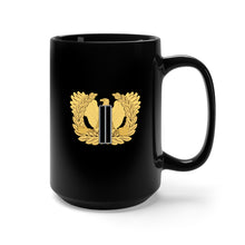 Load image into Gallery viewer, Black Mug 15oz - Army - Chief Warrant Officer - W06 - Flat - Eagle and Bar wo txt X 300

