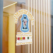 Load image into Gallery viewer, Kiss-Cut Vinyl Decals - 2nd Battlegroup - 6th Infantry Regt - Berlin Bde, Germany - COLD SVC X 300
