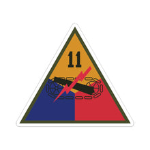 Load image into Gallery viewer, Kiss-Cut Stickers - SSI - 11th Armored Division X 300
