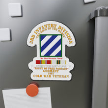 Load image into Gallery viewer, Die-Cut Magnets - 3rd ID - Right of Passage - Germany w Cold War SVC
