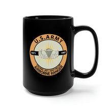 Load image into Gallery viewer, Black Mug 15oz - Airborne Ranger - US Army - Colonel Kent Miller
